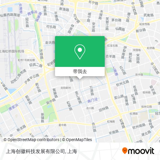上海创徽科技发展有限公司地图