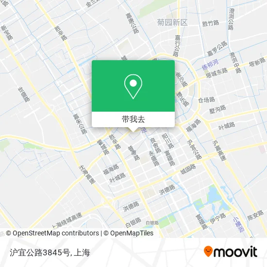 沪宜公路3845号地图