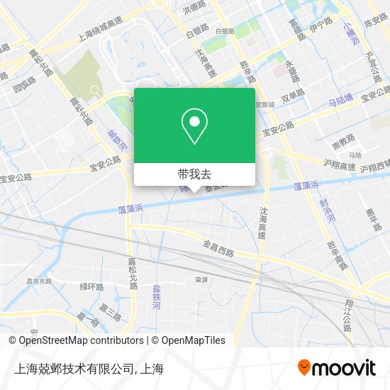 上海兢邺技术有限公司地图