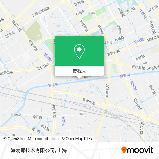 上海兢邺技术有限公司地图