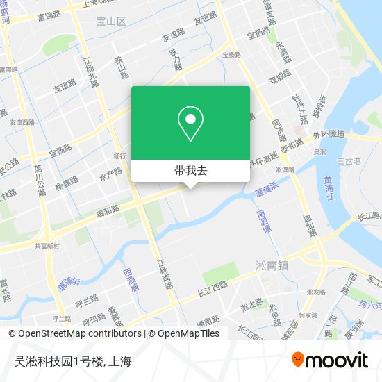 吴淞科技园1号楼地图