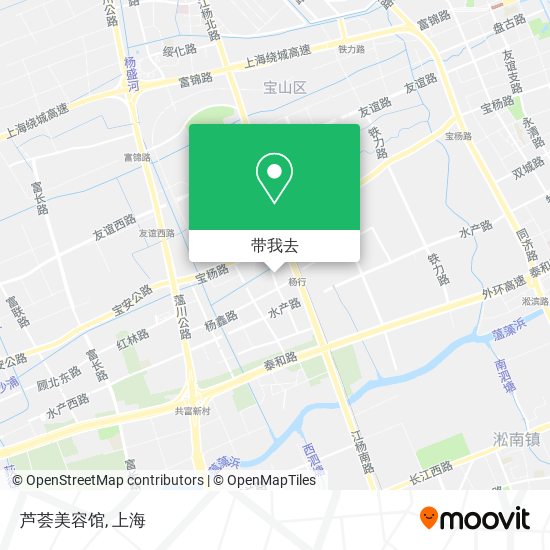 芦荟美容馆地图