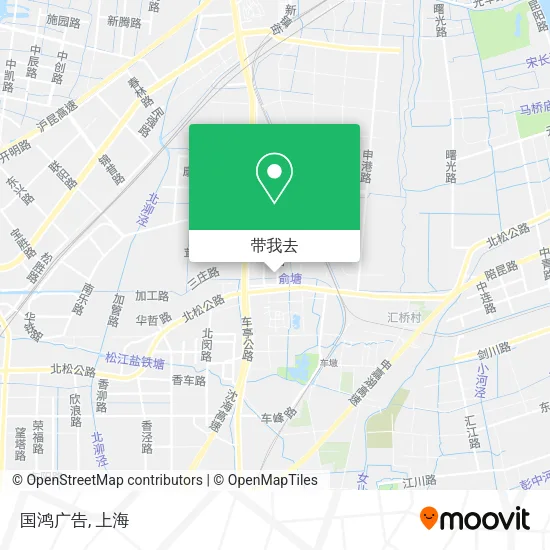 国鸿广告地图