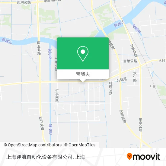 上海迎航自动化设备有限公司地图