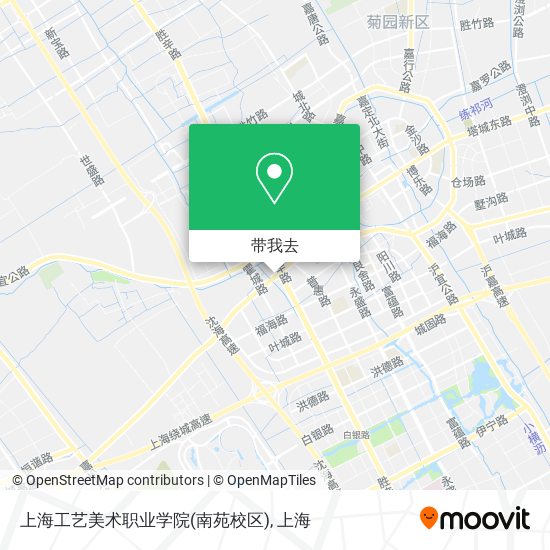 上海工艺美术职业学院(南苑校区)地图