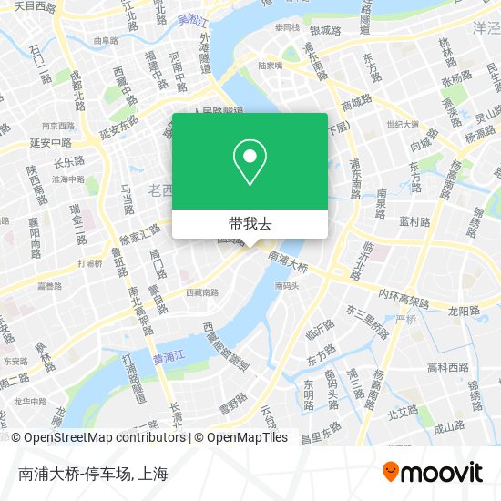 南浦大桥-停车场地图