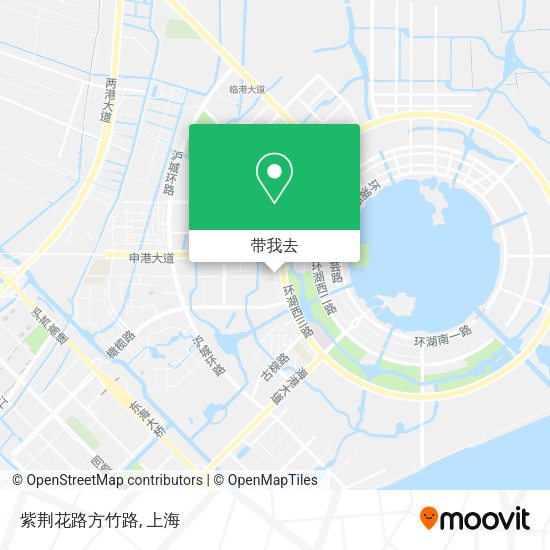 紫荆花路方竹路地图