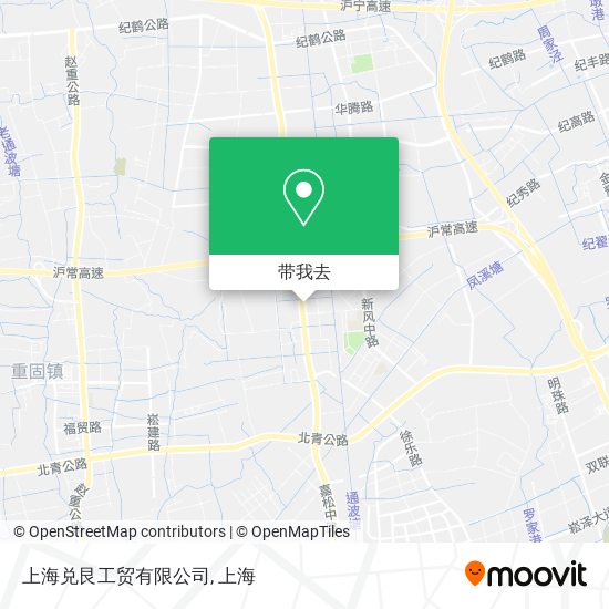 上海兑艮工贸有限公司地图