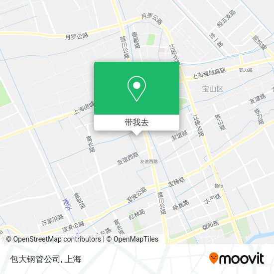 包大钢管公司地图