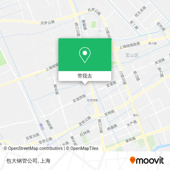 包大钢管公司地图