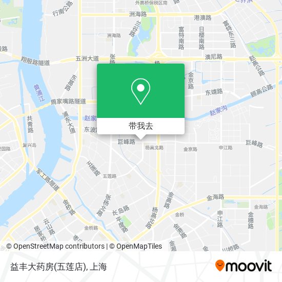 益丰大药房(五莲店)地图
