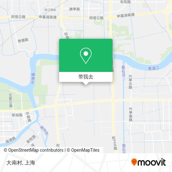 大南村地图