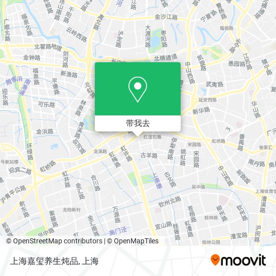 上海嘉玺养生炖品地图