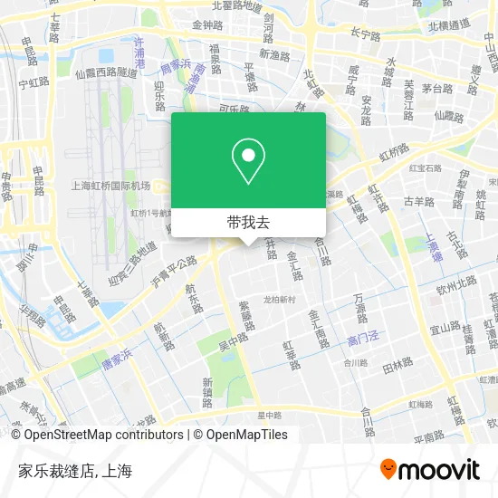 家乐裁缝店地图