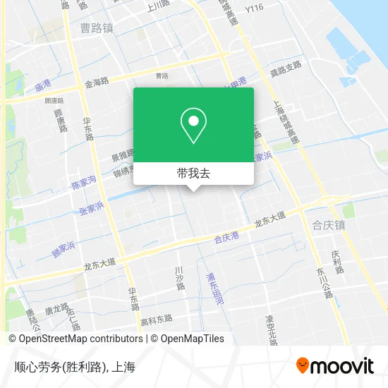 顺心劳务(胜利路)地图