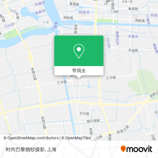 时尚巴黎婚纱摄影地图