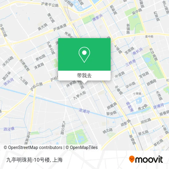 九亭明珠苑-10号楼地图
