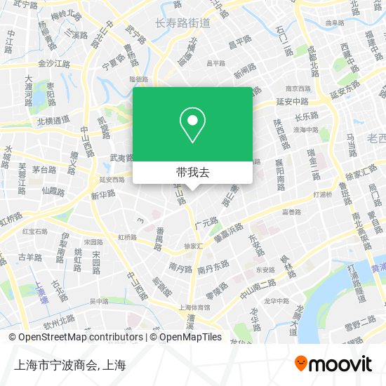 上海市宁波商会地图
