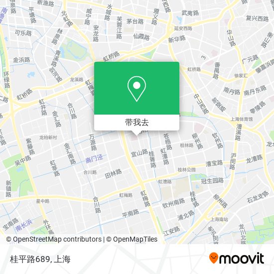 桂平路689地图