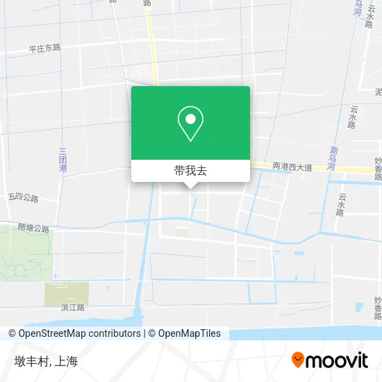 墩丰村地图