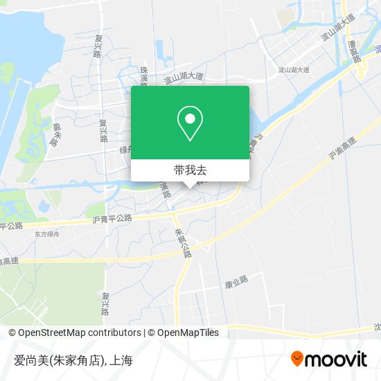 爱尚美(朱家角店)地图