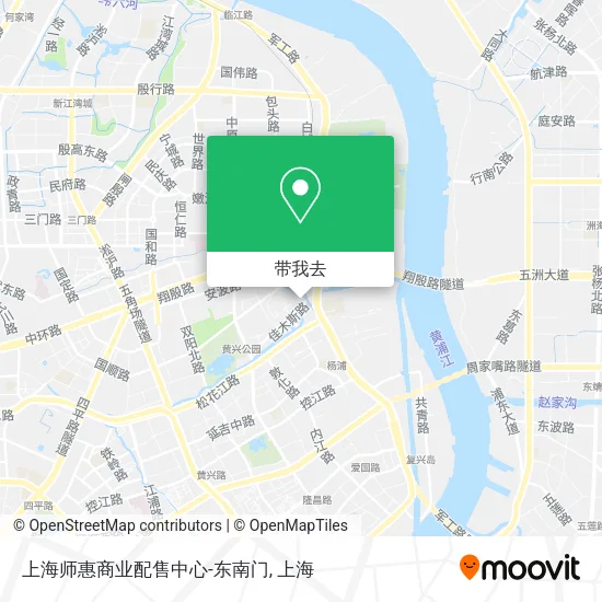 上海师惠商业配售中心-东南门地图