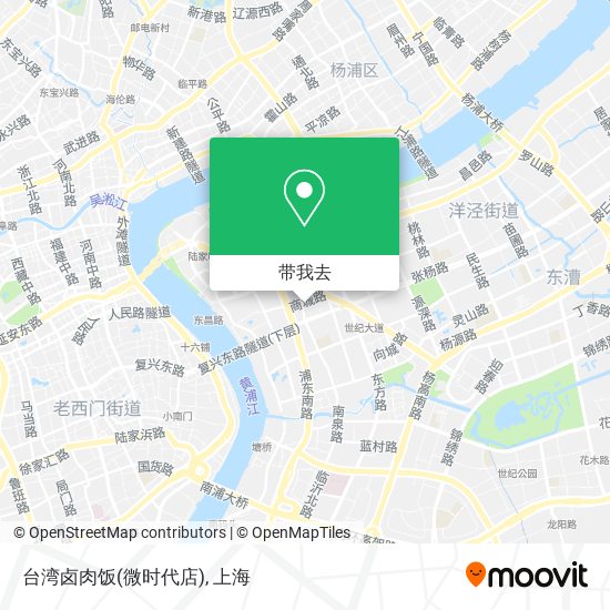 台湾卤肉饭(微时代店)地图