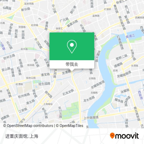进重庆面馆地图