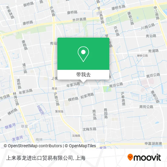 上来慕龙进出口贸易有限公司地图