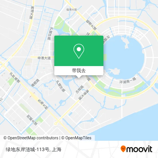 绿地东岸涟城-113号地图