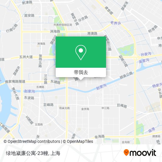 绿地崴廉公寓-23幢地图