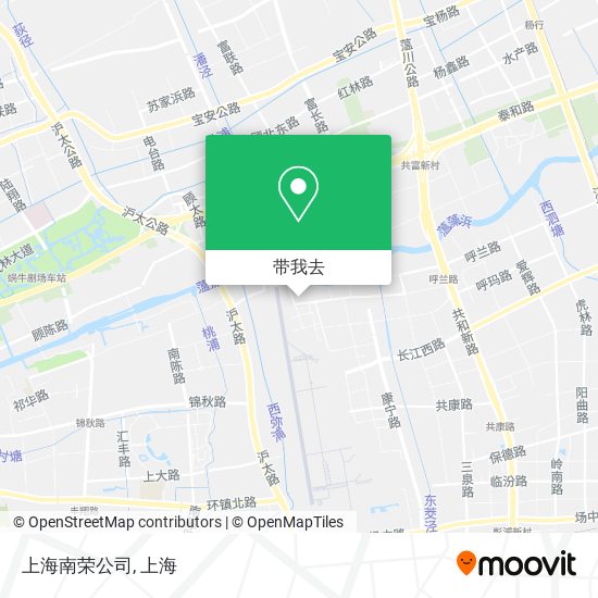上海南荣公司地图