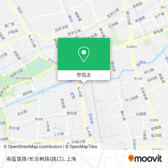 南蕴藻路/长吉树路(路口)地图