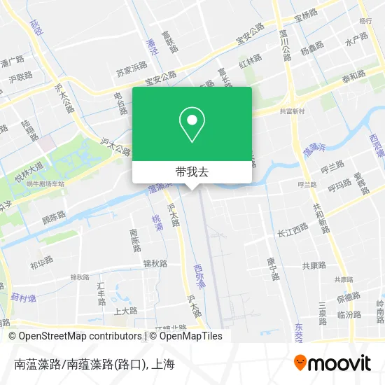 南蕰藻路/南蕴藻路(路口)地图