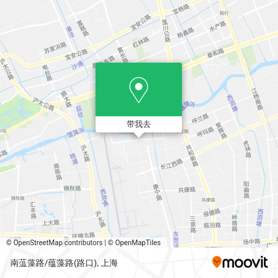 南蕰藻路/蕴藻路(路口)地图