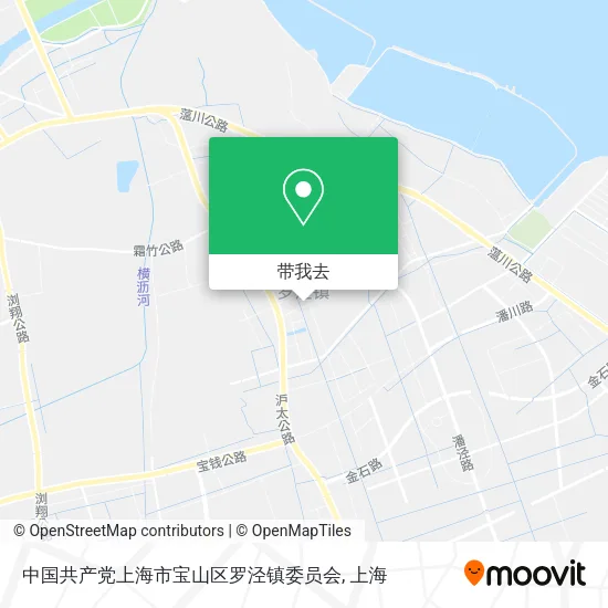 中国共产党上海市宝山区罗泾镇委员会地图
