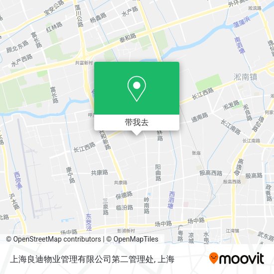 上海良迪物业管理有限公司第二管理处地图