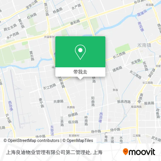 上海良迪物业管理有限公司第二管理处地图