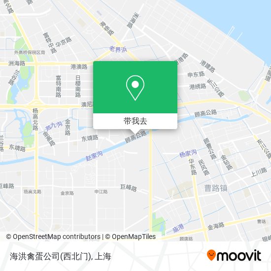 海洪禽蛋公司(西北门)地图