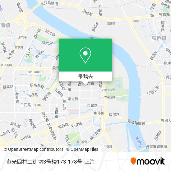 市光四村二街坊3号楼173-178号地图