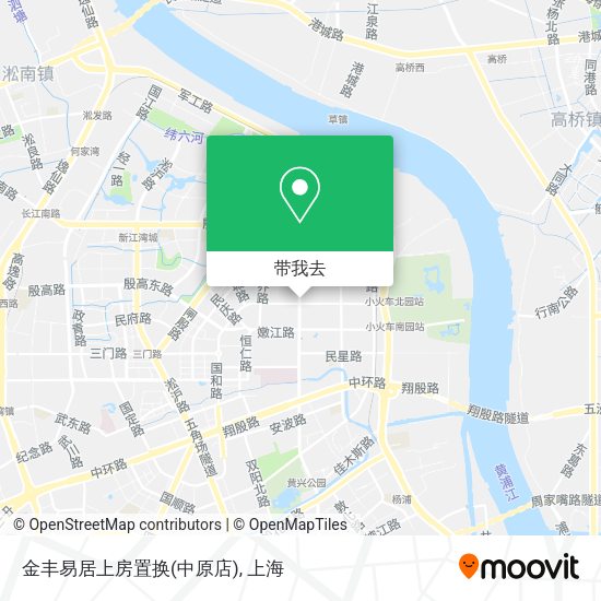 金丰易居上房置换(中原店)地图
