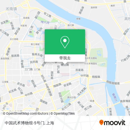 中国武术博物馆-5号门地图