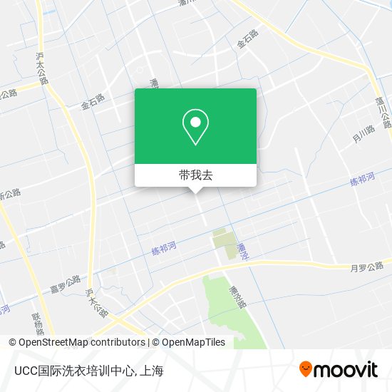 UCC国际洗衣培训中心地图