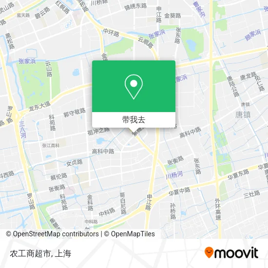 农工商超市地图