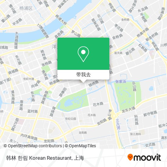韩林 한림 Korean Restaurant地图