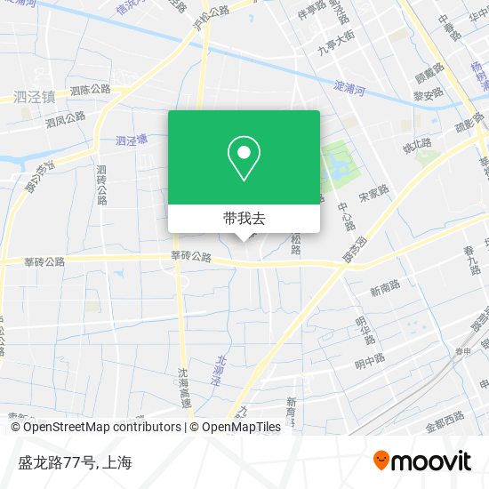 盛龙路77号地图