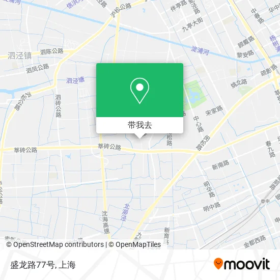盛龙路77号地图