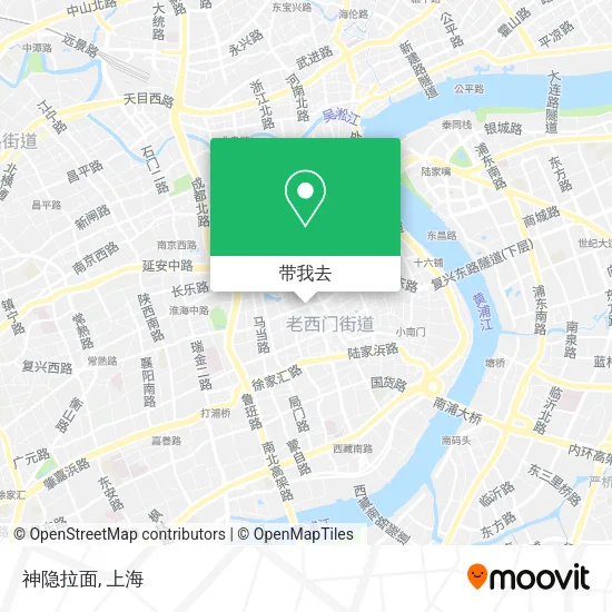 神隐拉面地图