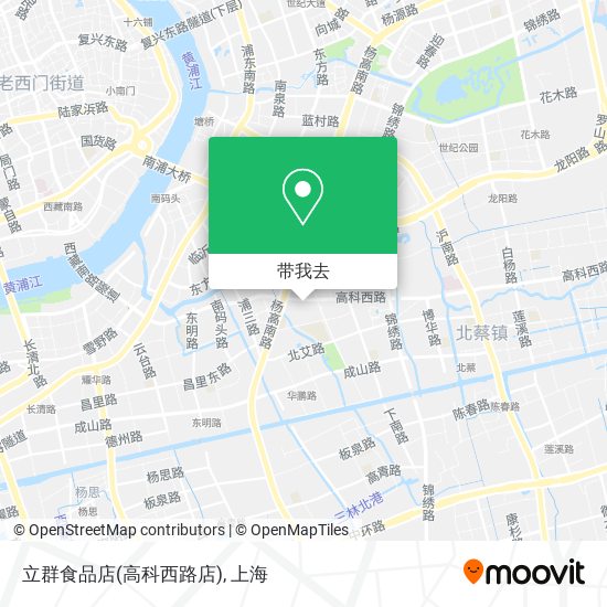 立群食品店(高科西路店)地图