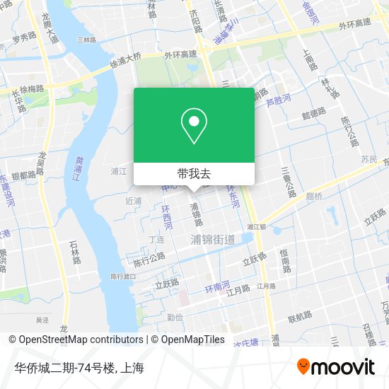 华侨城二期-74号楼地图